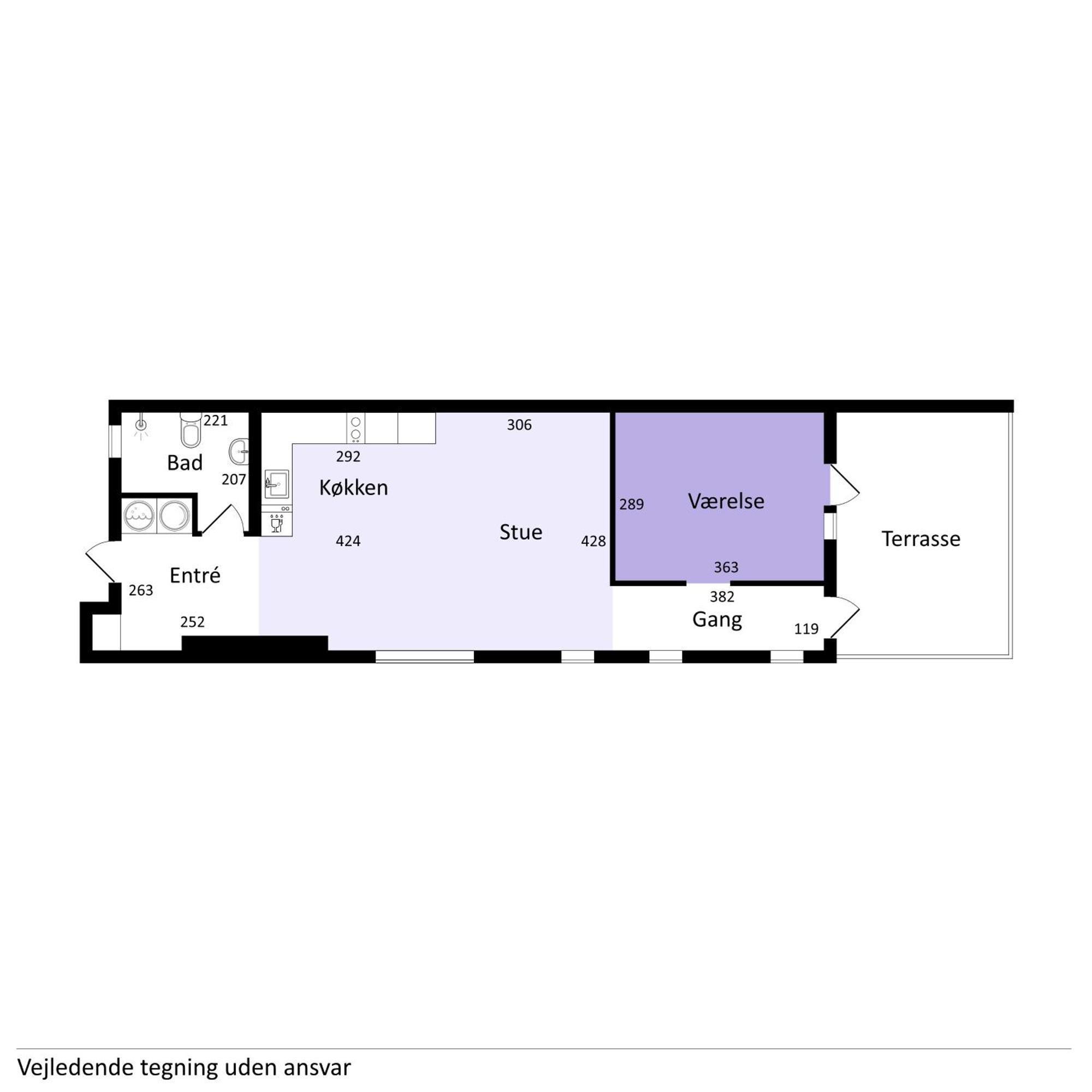 Come 2-personers Lejlighed Med Egen Terrasse Apartamento Copenhague